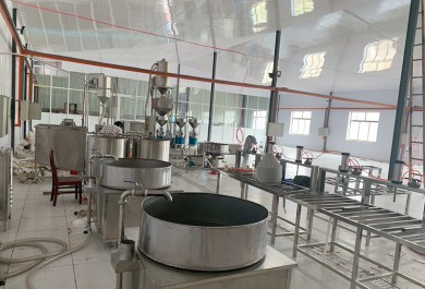 淄博大型豆制品生产线工程案例