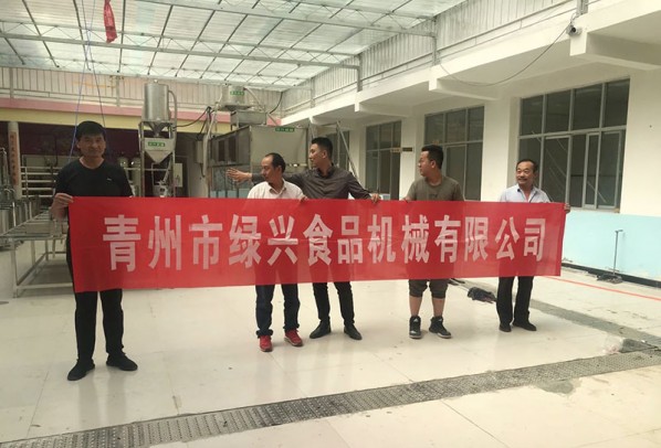 青海西宁大型生产线实地安装案例