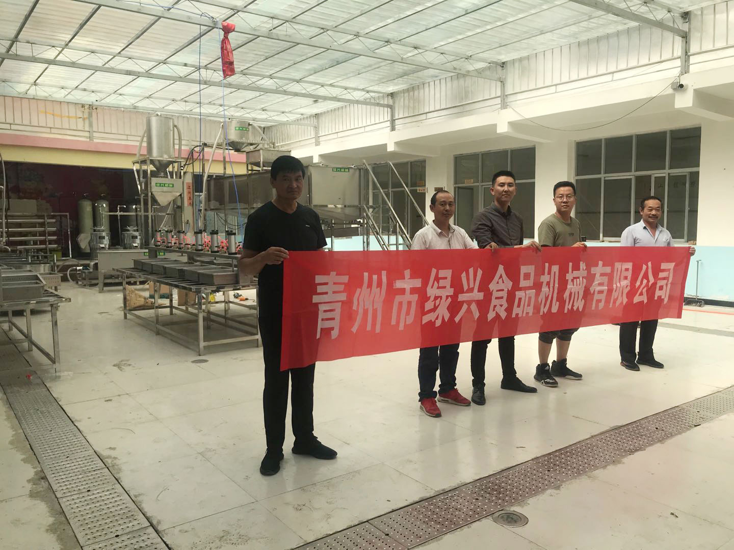 青海西宁大型生产线实地安装案例